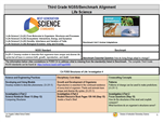 Third grade NGSS/Benchmark 